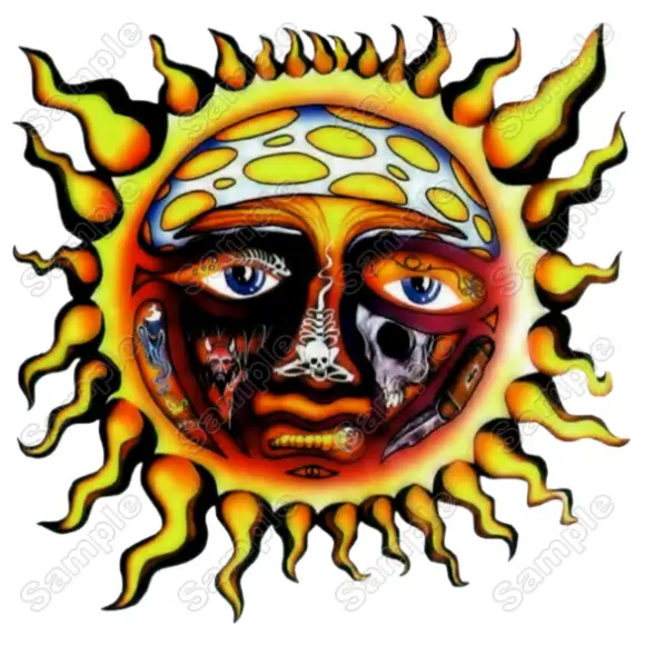 Sublime Sun Heat Iron on Transfer Decal Sublime Sun Heat Iron on Transfer Decal