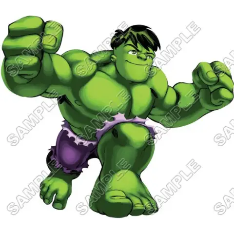 Super Hero Squad Hulk T Shirt Iron on Transfer Decal #4 Super Hero Squad Hulk T Shirt Iron on Transfer Decal #4