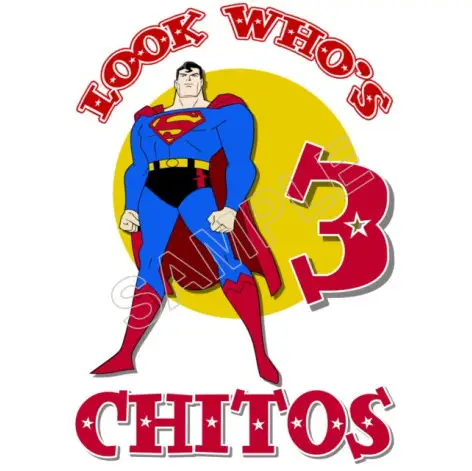 Super Man  Birthday Personalized Custom T Shirt Iron on Transfer Decal #83