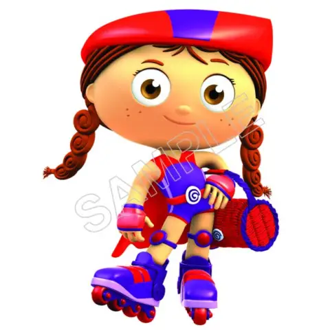 Super Why Red Riding Hood T Shirt Iron on Transfer Decal #6 Super Why Red Riding Hood T Shirt Iron on Transfer Decal #6