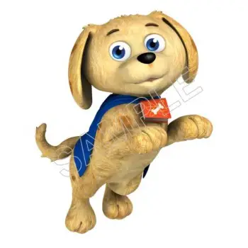 Super Why Woofster   T Shirt Iron on Transfer Decal #9