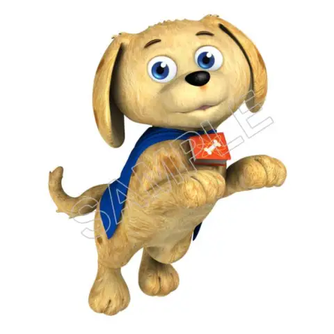 Super Why Woofster   T Shirt Iron on Transfer Decal #9