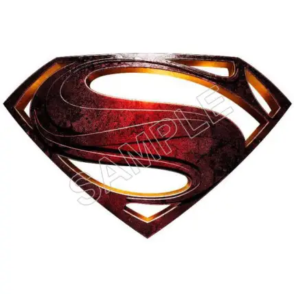 Superman Logo Man of Steel T Shirt Iron on Transfer Decal #17 Superman Logo Man of Steel T Shirt Iron on Transfer Decal #17