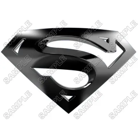 Superman Logo T Shirt Iron on Transfer Decal #4 Superman Logo T Shirt Iron on Transfer Decal #4