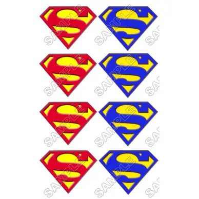 Superman Logo T Shirt Iron on Transfer Decal #5 Superman Logo T Shirt Iron on Transfer Decal #5