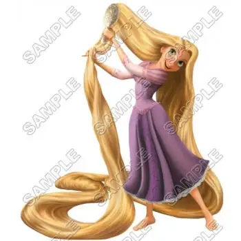 Tangled Rapunzel T Shirt Iron on Transfer Decal #3