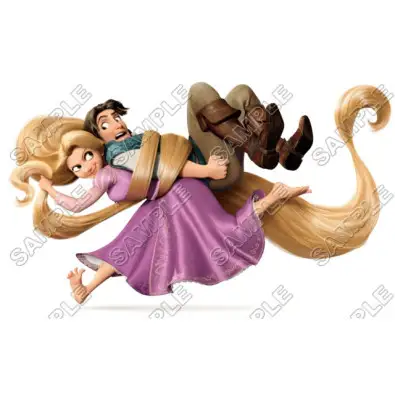Tangled Rapunzel T Shirt Iron on Transfer Decal #5 Tangled Rapunzel T Shirt Iron on Transfer Decal #5