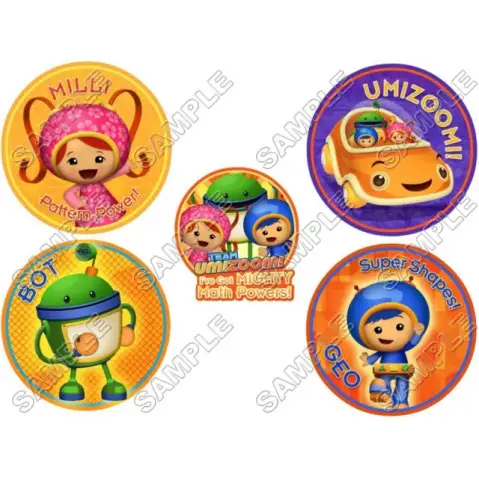 Team Umizoomi T Shirt Iron on Transfer Decal #1 Team Umizoomi T Shirt Iron on Transfer Decal #1