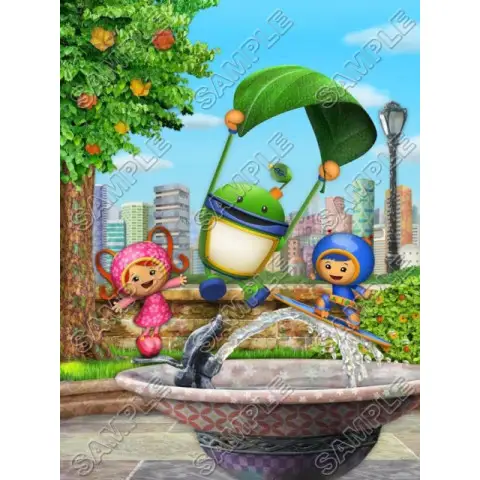 Team Umizoomi T Shirt Iron on Transfer Decal #4 Team Umizoomi T Shirt Iron on Transfer Decal #4