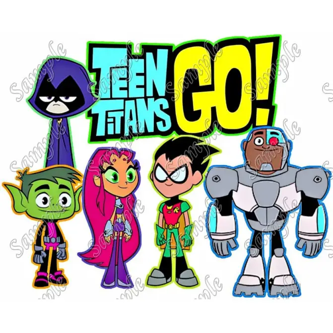 Teen Titans Go T Shirt Iron on Transfer Decal #10 Teen Titans Go T Shirt Iron on Transfer Decal #10