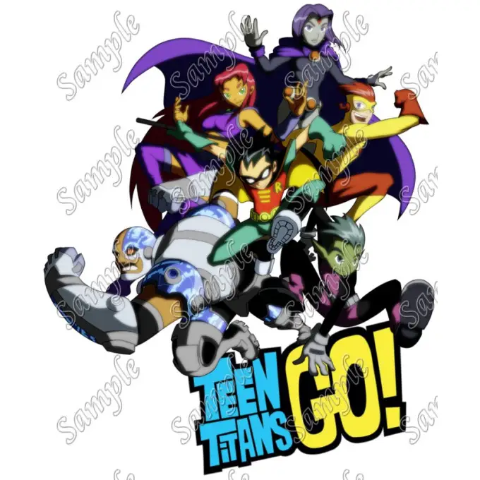 Teen Titans Go   T Shirt Iron on Transfer  Decal  #11