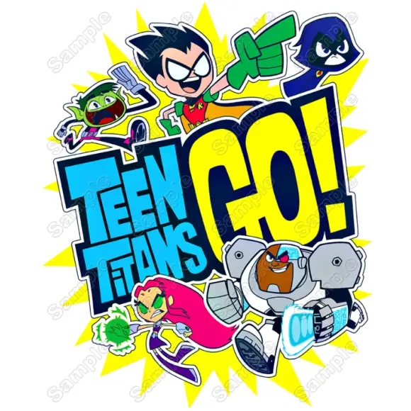 Teen Titans Go T Shirt Iron on Transfer Decal #22 Teen Titans Go T Shirt Iron on Transfer Decal #22