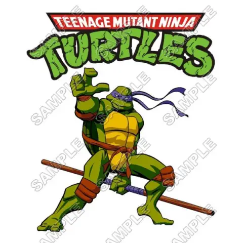 Teenage Mutant Ninja Turtles T Shirt Iron on Transfer Decal #4 Teenage Mutant Ninja Turtles T Shirt Iron on Transfer Decal #4