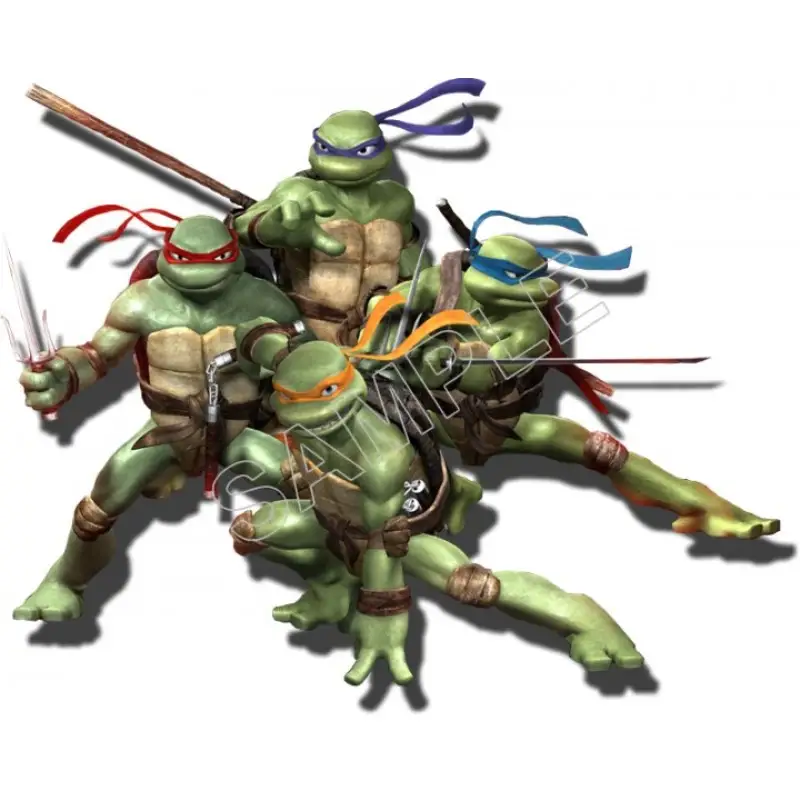 Teenage Mutant Ninja Turtles TMNT T Shirt Iron on Transfer Decal #10 Teenage Mutant Ninja Turtles TMNT T Shirt Iron on Transfer Decal #10