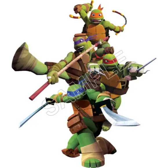 Teenage Mutant Ninja Turtles TMNT  T Shirt Iron on Transfer  Decal  #9