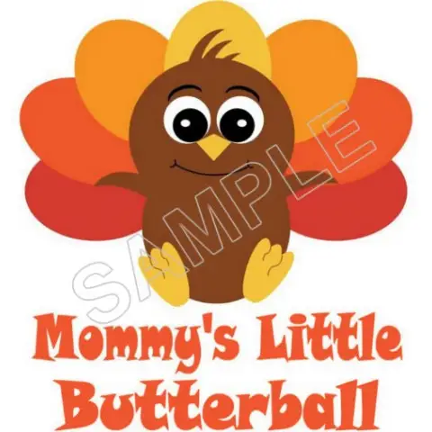 Thanksgiving Turkey T Shirt Iron on Transfer Decal #60 Thanksgiving Turkey T Shirt Iron on Transfer Decal #60