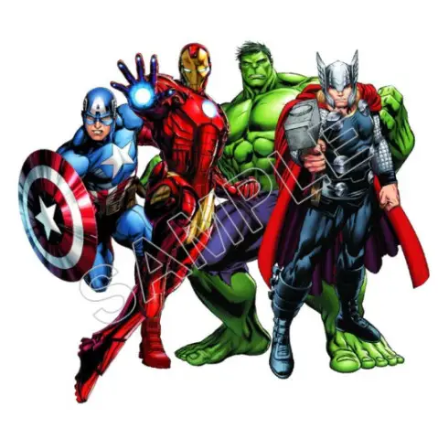The Avengers  T Shirt Iron on Transfer Decal #10