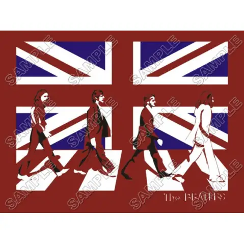The Beatles T Shirt Iron on Transfer Decal #1 The Beatles T Shirt Iron on Transfer Decal #1