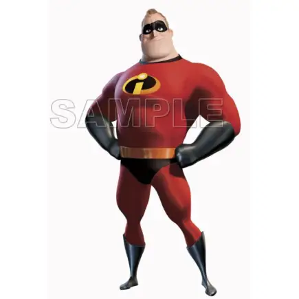 The Incredibles Mr. Incredible T Shirt Iron on Transfer Decal #4 The Incredibles Mr. Incredible T Shirt Iron on Transfer Decal #4