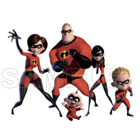 The Incredibles T Shirt Iron on Transfer Decal #2 The Incredibles T Shirt Iron on Transfer Decal #2