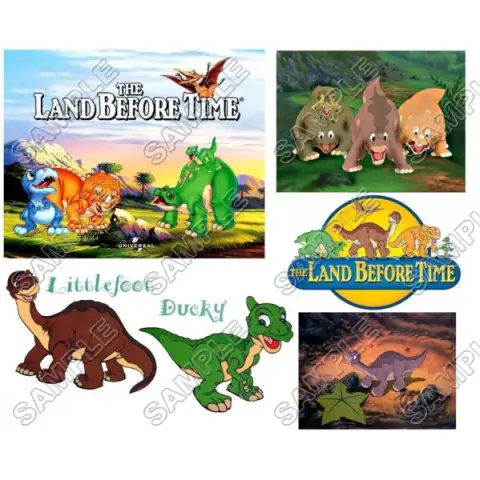 The Land Before Time T Shirt Iron on Transfer Decal #1 The Land Before Time T Shirt Iron on Transfer Decal #1