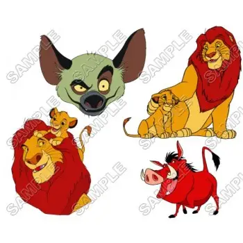 The Lion King  T Shirt Iron on Transfer  Decal  #1