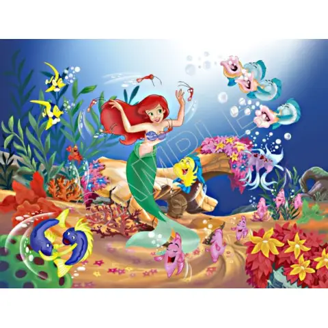 The Little Mermaid Ariel T Shirt Iron on Transfer Decal #89 The Little Mermaid Ariel T Shirt Iron on Transfer Decal #89