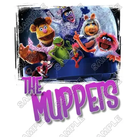 The Muppets T Shirt Iron on Transfer Decal #2 The Muppets T Shirt Iron on Transfer Decal #2