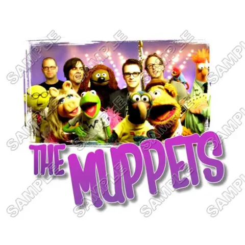 The Muppets T Shirt Iron on Transfer Decal #3 The Muppets T Shirt Iron on Transfer Decal #3
