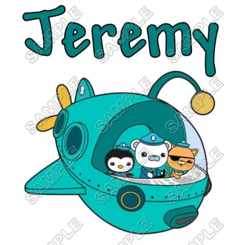 The Octonauts Personalized Custom T Shirt Iron on Transfer Decal #37 The Octonauts Personalized Custom T Shirt Iron on Transfer Decal #37