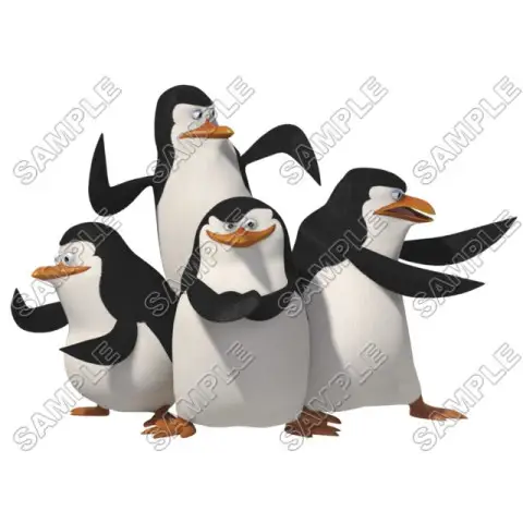 The Penguins of Madagascar T Shirt Iron on Transfer Decal #3 The Penguins of Madagascar T Shirt Iron on Transfer Decal #3