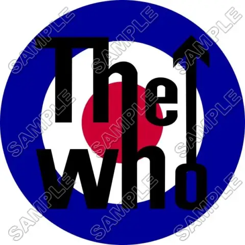 The Who (Band) T Shirt Iron on Transfer Decal #2 The Who (Band) T Shirt Iron on Transfer Decal #2