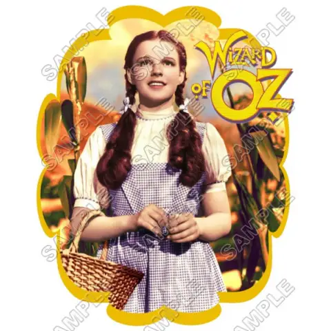 The Wizard of Oz T Shirt Iron on Transfer Decal #2 The Wizard of Oz T Shirt Iron on Transfer Decal #2