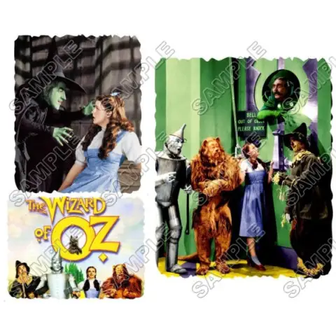 The Wizard of Oz T Shirt Iron on Transfer Decal #4 The Wizard of Oz T Shirt Iron on Transfer Decal #4