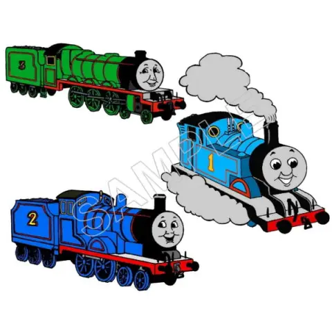 Thomas the Train T Shirt Iron on Transfer Decal #1 Thomas the Train T Shirt Iron on Transfer Decal #1