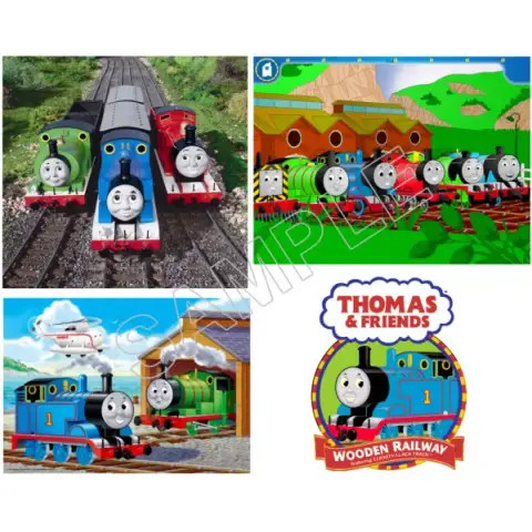 Thomas the Train T Shirt Iron on Transfer Decal #4 Thomas the Train T Shirt Iron on Transfer Decal #4