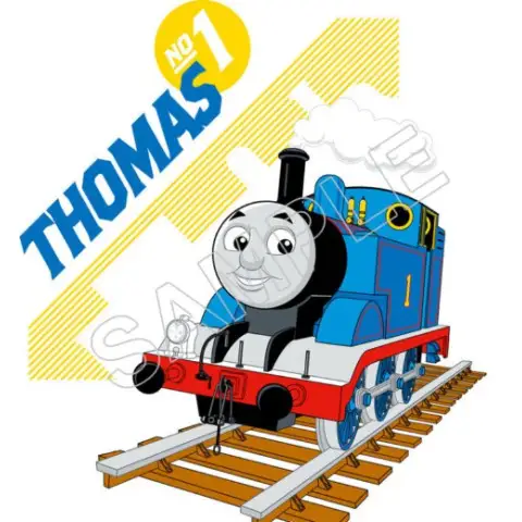 Thomas the Train T Shirt Iron on Transfer Decal #6 Thomas the Train T Shirt Iron on Transfer Decal #6