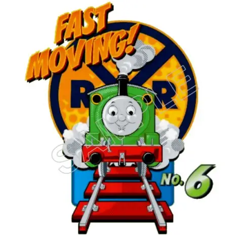 Thomas the Train T Shirt Iron on Transfer Decal #9 Thomas the Train T Shirt Iron on Transfer Decal #9