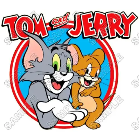 Tom and Jerry  T Shirt Iron on Transfer Decal #13
