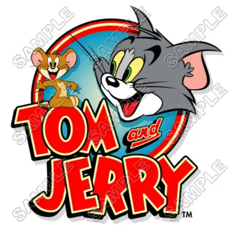 Tom and Jerry T Shirt Iron on Transfer Decal #16 Tom and Jerry T Shirt Iron on Transfer Decal #16
