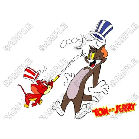 Tom and Jerry T Shirt Iron on Transfer Decal #3 Tom and Jerry T Shirt Iron on Transfer Decal #3