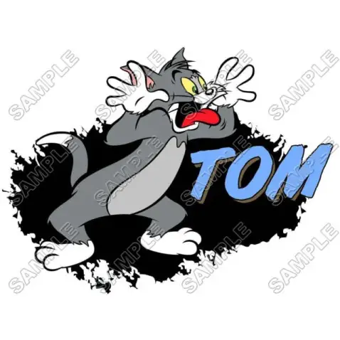 Tom and Jerry T Shirt Iron on Transfer Decal #9 Tom and Jerry T Shirt Iron on Transfer Decal #9