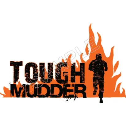 Tough Mudder T Shirt Iron on Transfer Decal #20