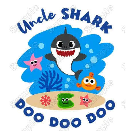 Baby Shark Family Member Custom T Shirt Iron on Transfer Baby Shark Family Member Custom T Shirt Iron on Transfer