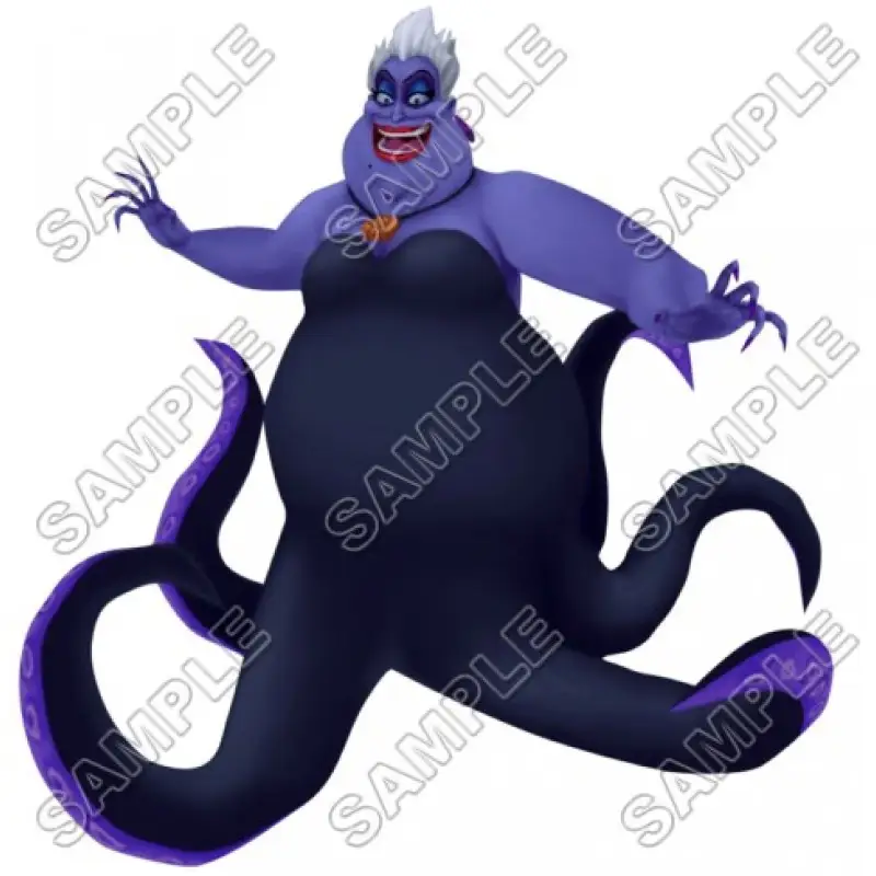 Ursula The Little Mermaid T Shirt Iron on Transfer Decal #1 Ursula The Little Mermaid T Shirt Iron on Transfer Decal #1