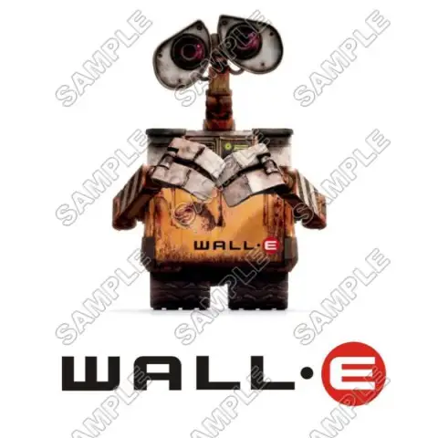 Wall - E T Shirt Iron on Transfer Decal #2 Wall - E T Shirt Iron on Transfer Decal #2