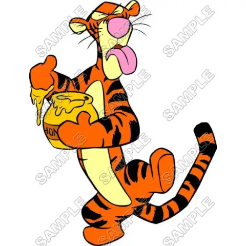 Winnie the Pooh Eeyore Tiger T Shirt Iron on Transfer Decal #18 Winnie the Pooh Eeyore Tiger T Shirt Iron on Transfer Decal #18