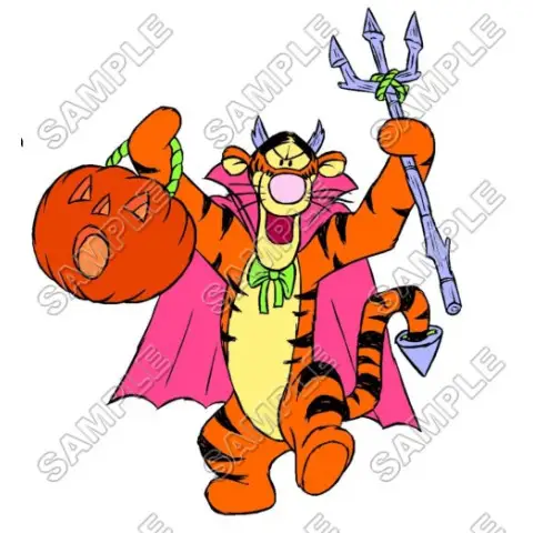 Winnie the Pooh Piglet Halloween Eeyore Tiger T Shirt Iron on Transfer Decal #30 Winnie the Pooh Piglet Halloween Eeyore Tiger T Shirt Iron on Transfer Decal #30