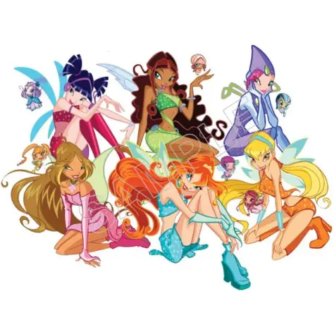Winx Club Fairy T Shirt Iron on Transfer Decal #93 Winx Club Fairy T Shirt Iron on Transfer Decal #93
