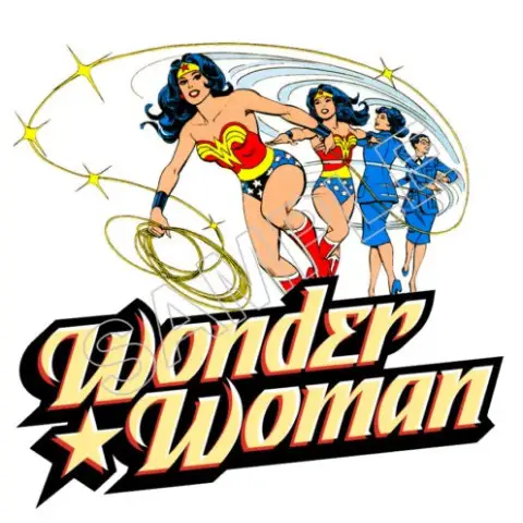 Wonder Woman T Shirt Iron on Transfer Decal #9 Wonder Woman T Shirt Iron on Transfer Decal #9